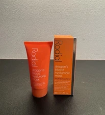 Rodial Dragon's Blood Hyaluronic Mask Hydrate Tone 1.7floz/50ml NIB $58 Retail