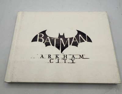 Batman Arkham City Collectible Art Book + Game Xbox 360 TESTED & Works