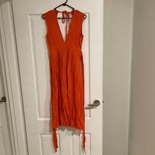 Faithfull the brand - Orange  halter dress