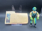 Vintage 1984 GI JOE ARAH Complete WATER MOCCASIN PILOT Code Name COPPERHEAD Card