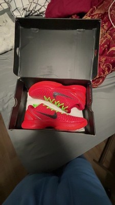Nike Kobe 6 Reverse Grinches Basketball Sneakers #Kobe #Basketball