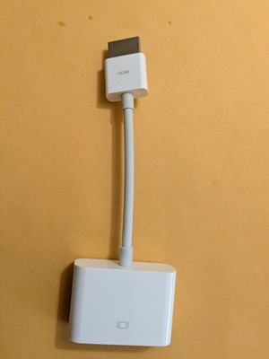 Genuine Apple HDMI to DVI Adapter Cable for MacBook Pro Mac Mini Pro PC&Laptop 