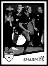 Kayla Sharples 2023 Parkside NWSL Collection #212 Chicago Red Stars AutographDen