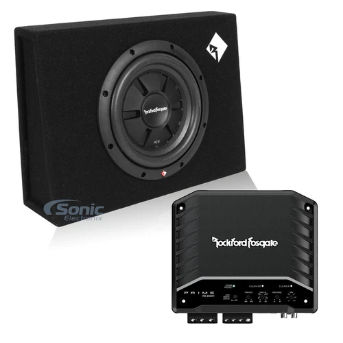 Rockford Fosgate R2-250X1 | 250 Watt Amplified Loaded Enclosure Package