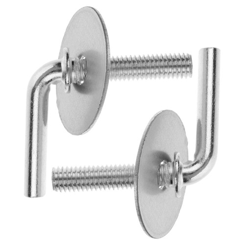 2 Pcs Electric Fan Base Screws Computer Kit Door Hole Cover Plate - Afbeelding 9 van 12