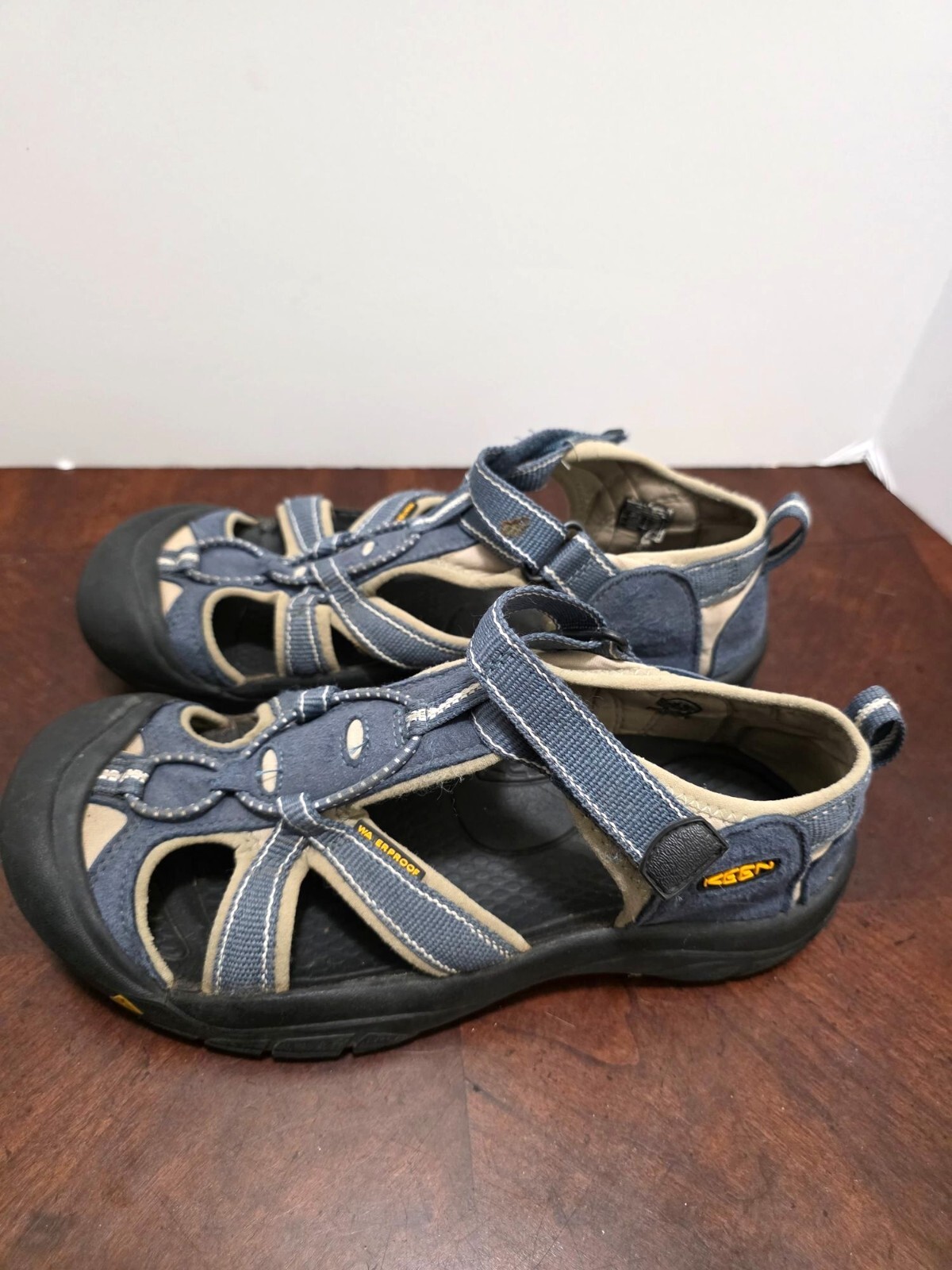 Sandali Keen Newport H2 blu taglia 6 giovani impermeabili scarpe da trekking outdoor