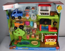 Fisher Price Little People Farm To Market Gift Set New 