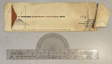 Vintage WEEMS AIRCRAFT PLOTTER APC Weems System of Navigation Inc Annapolis MD
