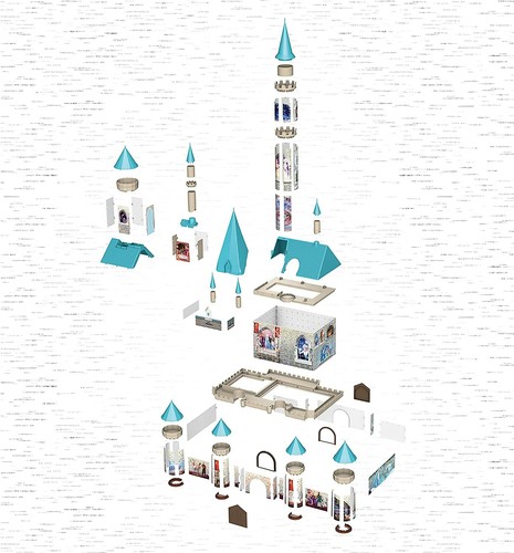 Ravensburger Disney Frozen 2 Castle 216 Piece 3D Jigsaw Puzzle - Picture 5 of 5