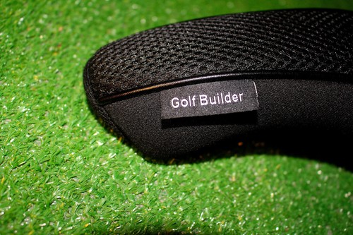 Golf Builder Hybrid Wood Headcover 3 4 5 6 Golf Black White Golf - New - Picture 3 of 3