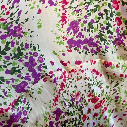 Brand New With Tags Willi Smith Floral V-Neck Top / Blouse - Picture 4 of 16