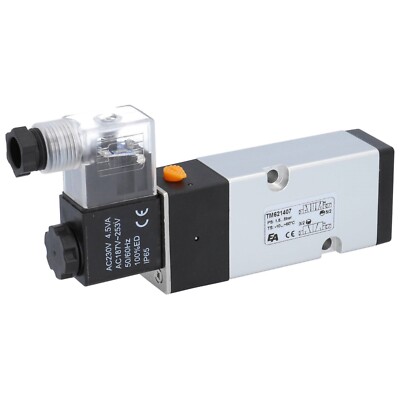 END ARMATUREN TM621407 3/2-5/2-Way Solenoid Valve, Namur, 230VAC Manual Override