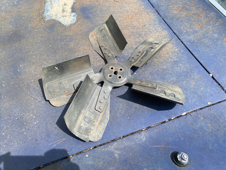 Ford Torino Truck 302 351M 400 1974 1975 1976 ventilador de radiador de 5 aspas D4OE 8600 AA Foto 3 de 4