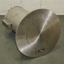 Calpipe Security Bollard Embedment Sleeve ESR050, 5" Post, Stainless Steel SS