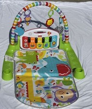 Fisher Price FVY57 Deluxe Kick  Play Piano Gym Play Mat w/ Toys  Piano Keys