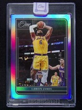 2021-22 Panini One And One LeBron James #18 Purple /25
