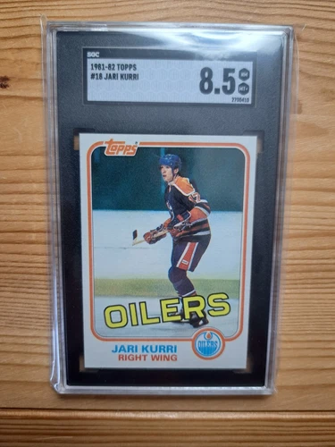 1981-82 Topps Rookies Jari Kurri #18 SGC 8.5