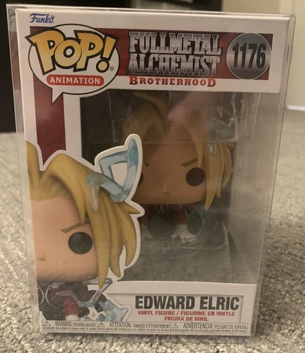 Funko Pop #1176 Fullmetal Alchemist Brotherhood Edward Elric Figure w/ Protector