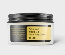 COSRX Advanced Snail 92, All in One Cream, 3.52 oz /100 g Exp. 04/2026 New