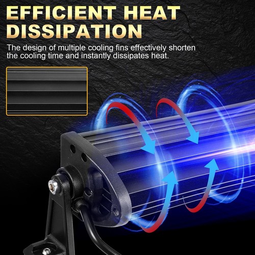 AUXBEAM 42" pulgadas Curvada 5D Barra de Luz LED Lámpara de Conducción para Dodge RAM 1500 2009-18 - Imagen 9 de 12
