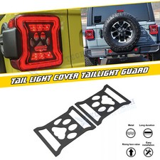 Paw Rear Tail Light Cover Decoration Lamp Hoods For Jeep Wrangler JL JLU 2018-UP