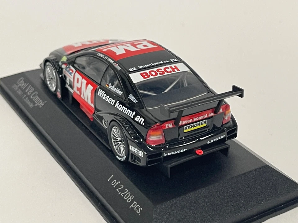 1/43 Minichamps Opel V8 DTM 2001 Team Holzer T.Scheider Car #4 430014104 CS723 Foto 2 de 4