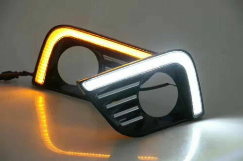 Luces antiniebla LED DRL con luces de giro para Nissan Altima 2016 2017 2018 Foto 4 de 4