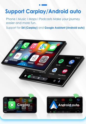 9"Android 14 Autoradio Carplay GPS SAT Navi DAB BT For Lancia Ypsilon 2006-2011 - Picture 4 of 14