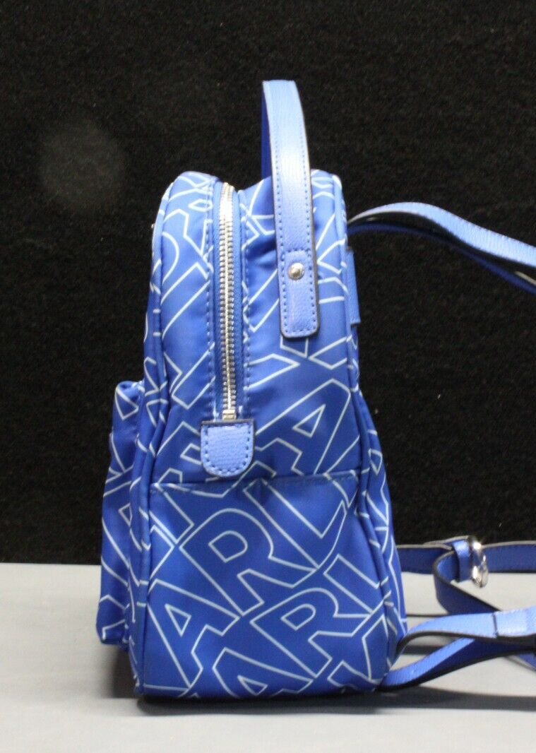 Karl Lagerfeld Paris Women Small Backpack Amour Nylon Blue  display picture 3