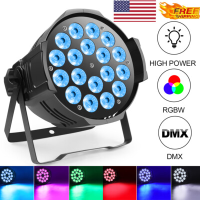 270W RGBW 18LED Par Effect Stage Light DMX512 DJ Disco Club Party Show Lighting