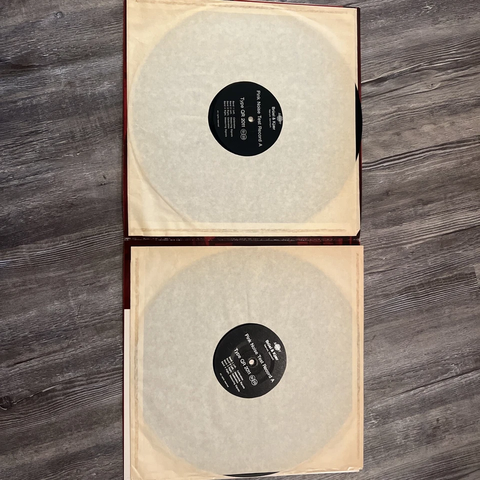 PINK NOISE TEST RECORD TYPE QR 2011~NM- BRÜEL AND KJÆR NÆRUM DENMARK LP — 第 3/4 张图片