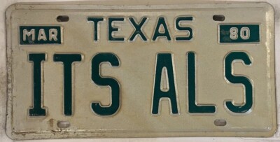Vanity IT S AL ALBERT license plate Alex Alan Ali Allen Alessandro Ally Aldrich