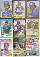900 CARD DANNY TARTABULL BASEBALL CARD LOT
