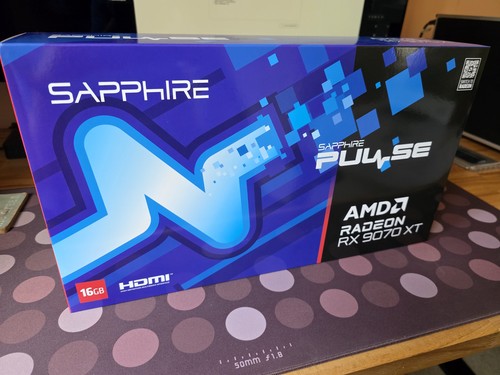 Sapphire PULSE AMD Radeon RX 9070 XT GPU - Brand New