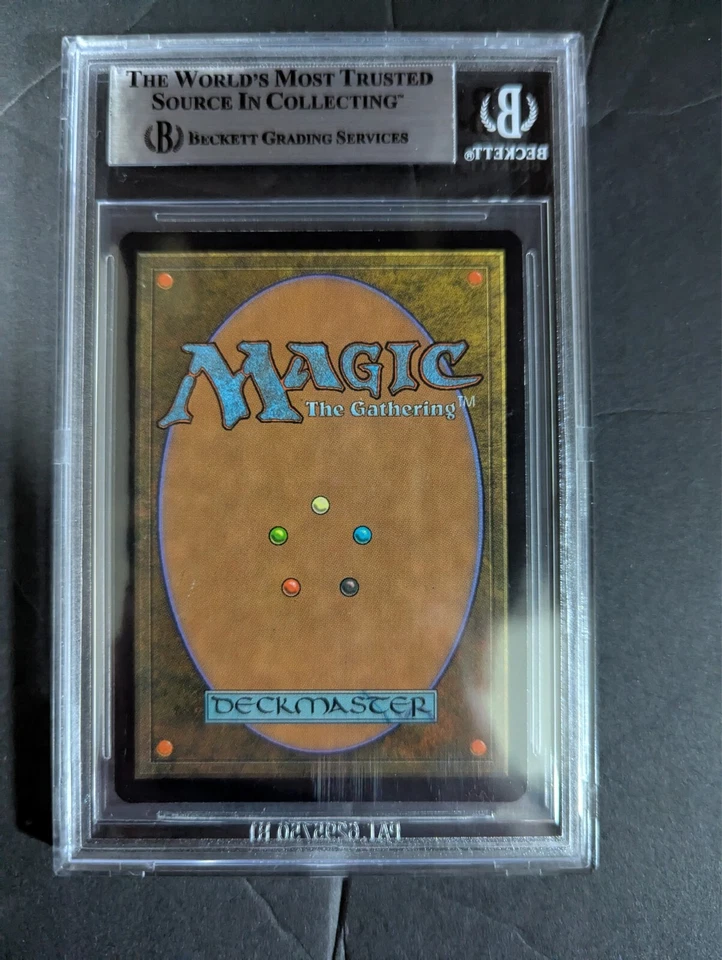 mtg1999 URZA'S DESTINY FOIL #141 THRAN GOLEM R BGS 9 PSA - Image 2 of 2