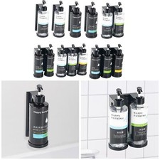 Bathroom Soap Dispenser Shower Wall Mount Self Sticky for Kitchen Commercial