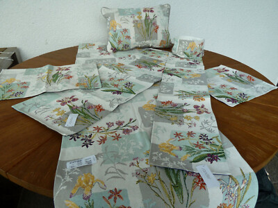 Sander Kissen Frühjahr Sommer Gobelin FLOWERY PATCH, m.Federf. Größe auswählen