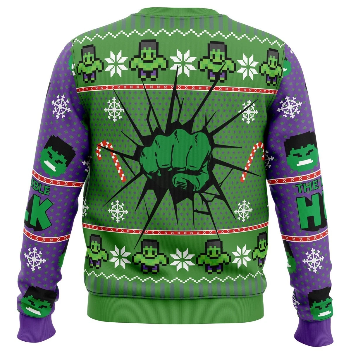 The Incredible Hulk Ugly Christmas Sweater Marvel Festive Gift for Comic Book