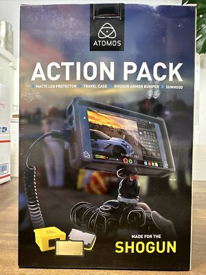 Atomos Action Pack for Shogun Recorder and Monitor (Yellow Hood)
