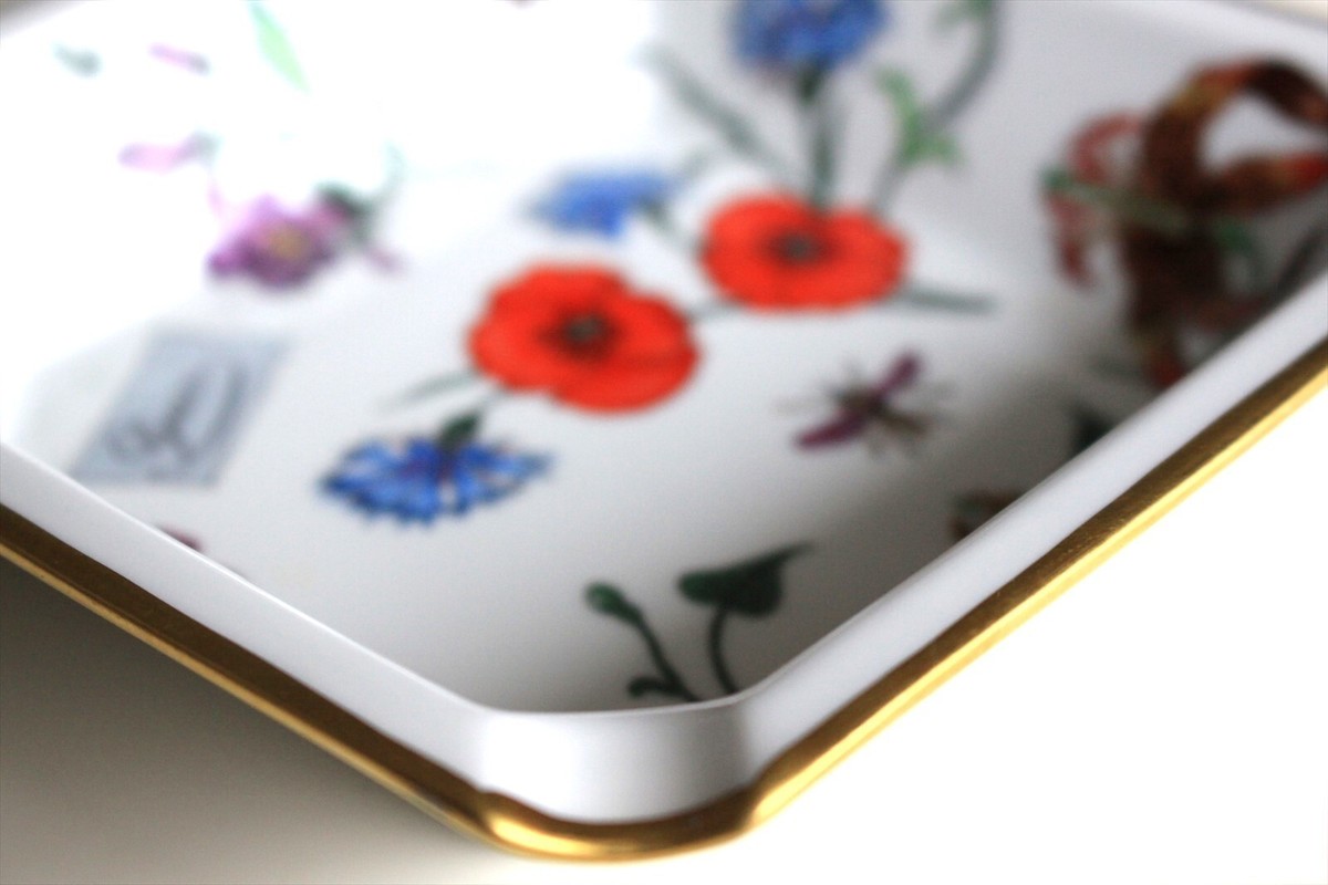 Vintage 1980's GUCCI porcelain floral Trinket tray Ashtray Vintage 1980's GUCCI porcelain floral Trinket tray Ashtray