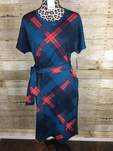 LuLaRoe Marly Midi Dress size Large NWT 
