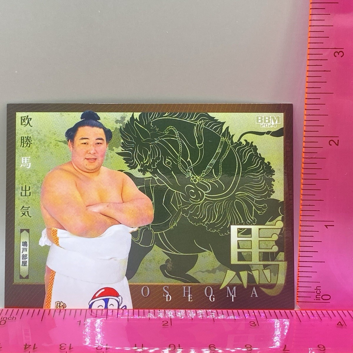 BBM Sumo Wrestling Card Degi Oshoma Don Quixote 2024 Japan