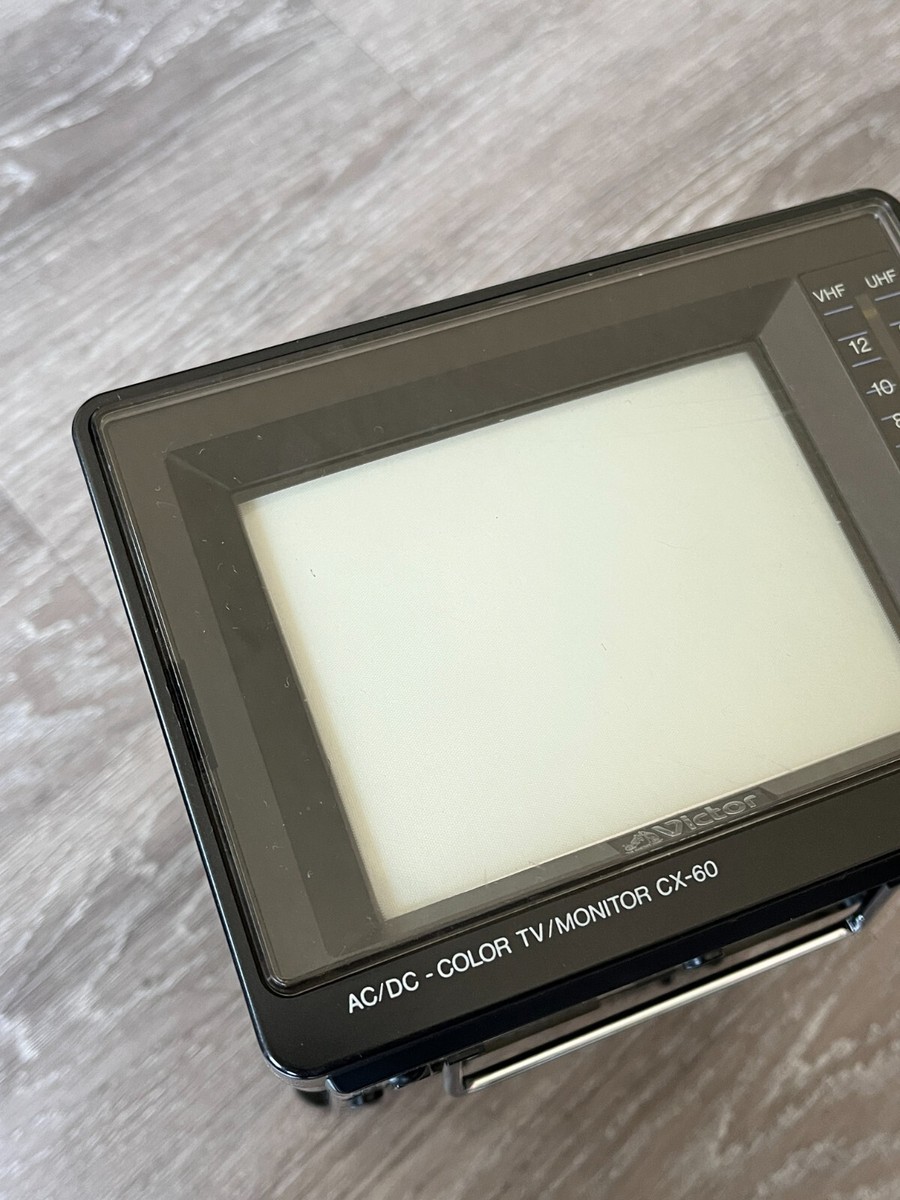 VICTOR JVC CX-60 PORTABLE COLOR CRT MONITOR TV - Japan Model