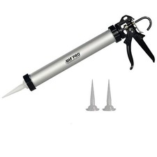 Sausage Caulk Gun - 20 oz Foil Pack / 10 oz Cartridge Convertible, 18:1 Thrust,