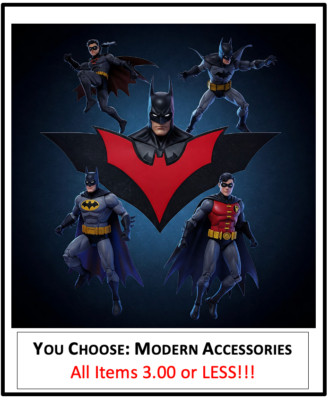 Batman Action Figure Weapons and Accessories: YOU CHOOSE 3.00 or LESS!