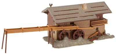 FALLER 191751 HO Scale Monthly Item: Alpine Water Mill With Operation