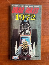 NATIONAL HOT ROD ASSOCIATION DRAG RULES 1972