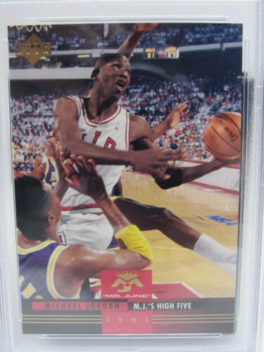 Michael Jordan-2008 MJ2 Mr June M.J.'S HIGH FIVE PSA 9 - Picture 2 of 6