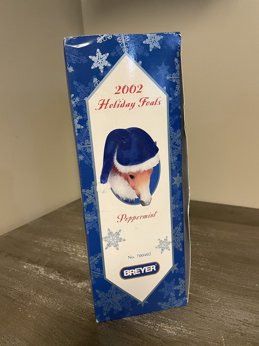 Breyer SUGARPLUM & PEPPERMINT 2002 - Festive Holiday Foals