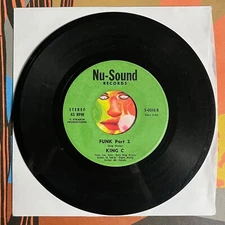 KING C That Wonderful Sound 7" Jazz Funk Breaks Islands Soul NU-SOUND RECORDS